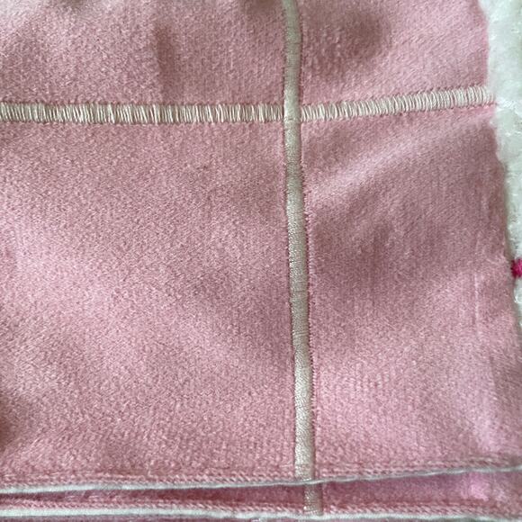 Lillian August Holiday Quilted Placemats 13x19 Set of 4 Gingerbread Candy Cane - Picture 3 of 15